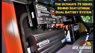 Ultimate 79 Series Landcruiser Lithium Dual Battery System | Featuring REDARC & INVICTA Lithium