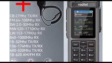 Radtel RT-880 ALL Band Shack in Box HT