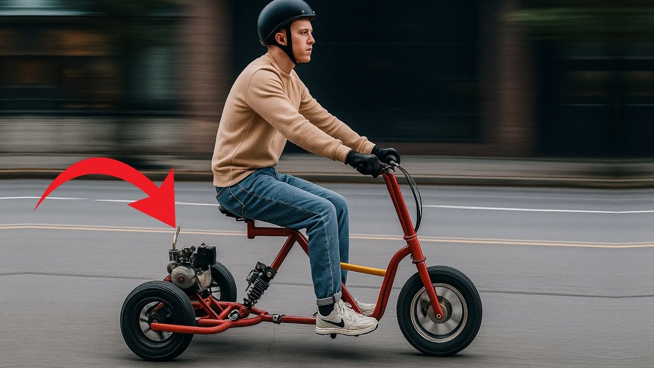 $150 DIY Drift Trike – Built from Scratch and It Actually Works!