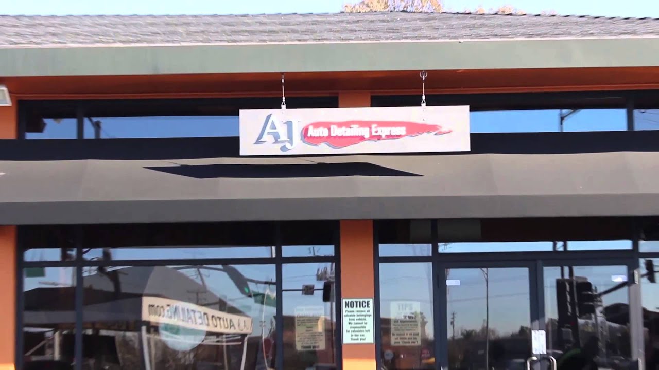 AJ's auto detail ( commercial ) YouTube