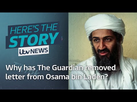 The guardian removes 'letter to america' after tiktokers react to osama bin laden | itv news