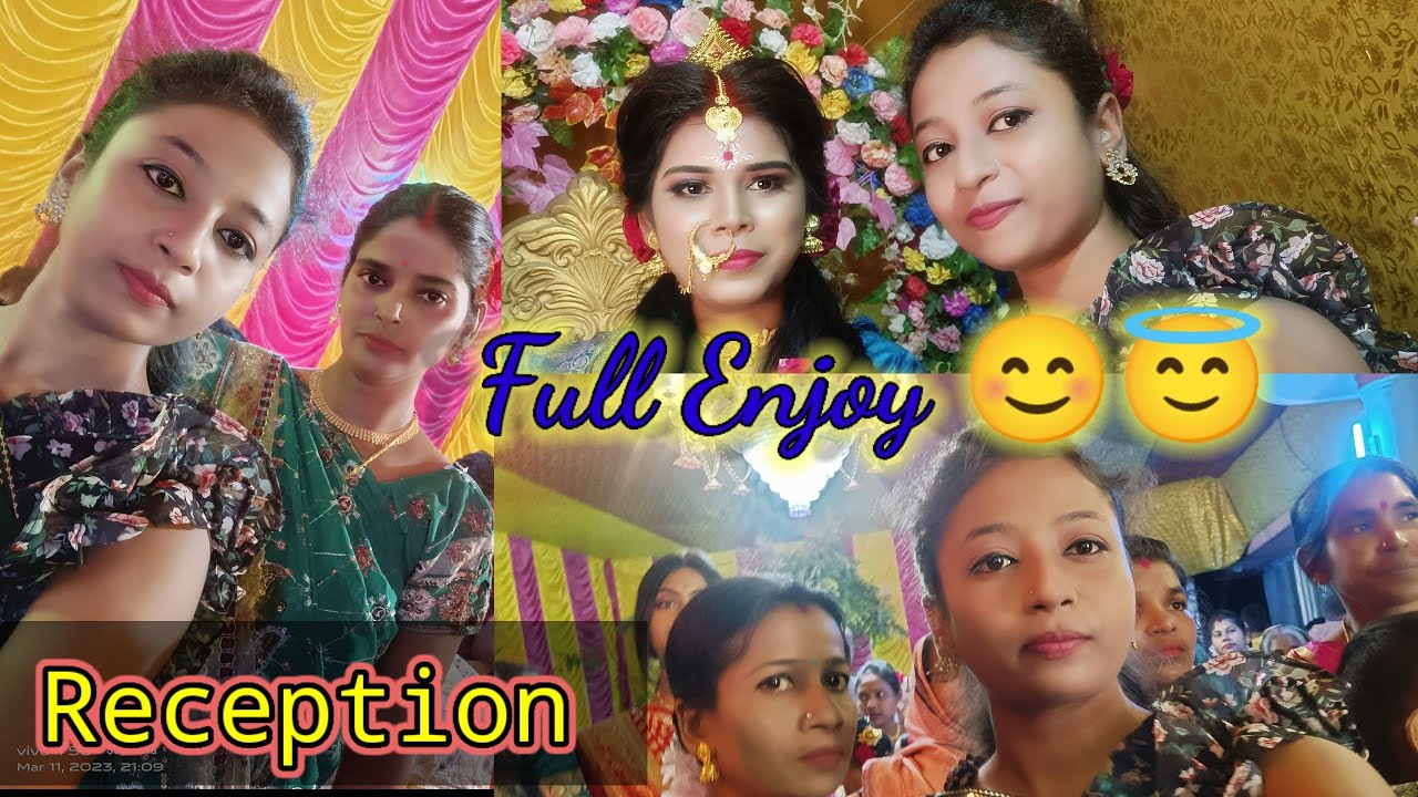 Full Enjoy Reception 😍 full enjoy 😊 - YouTube