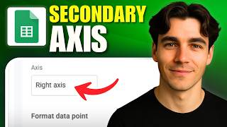 How to Use a Secondary Axis in Google Sheets (Tutorial 2026)