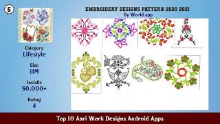 Top 10 Aari Work Designs Android Apps screenshot 5