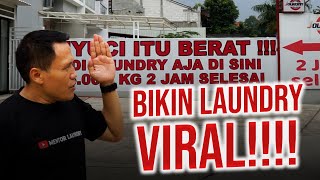 INI DIA CARA MEMBUAT SPANDUK LAUNDRY ANDA MUDAH DIKENAL DAN BIKIN VIRAL!!! | Rosul Nawawi