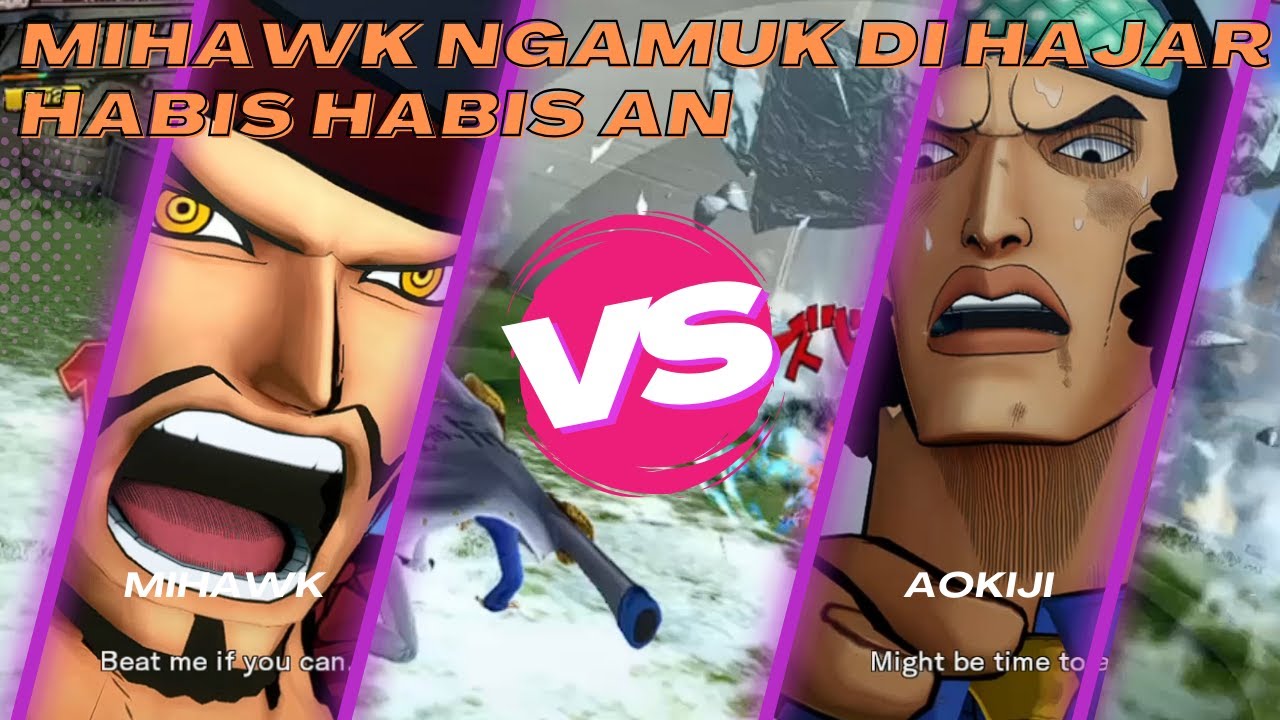 DUEL HAKI DI REAL LIFE !! MULTIPLAYER GAMEPLAY ONE PIECE BURNING BLOOD