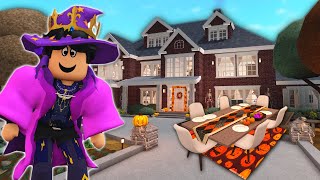 screaming from BLOXBURG FALL/HALLOWEEN 'BUILD HACK' DECORATING...