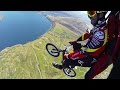 Skydive over Queenstown with a kid's bike