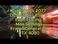 RTX 4080 | Cyberpunk 2077 | DLSS 3.7 vs FSR 3 Frame Generation | Path Tracing | 1440p Max Settings