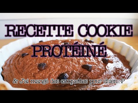 recette-cookie-protÉinÉ-(&-j'ai-testé-les-croquettes-pour-chien)