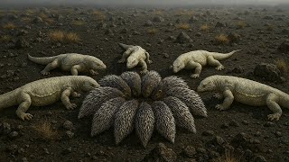 Komodo Dragon vs Porcupine: A Desert Showdown You Must See