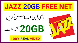 Jazz 20GB Free Internet Code 100% Working | Free Internet Code screenshot 4