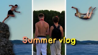 SICK WEEKEND WITH THE BOYS! //Death diving & Tramp sesh