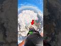 Inside The Cloud 😲 The Scariest Skydive Ever 🤯😱 | #shorts #ytshorts #youtubeshorts