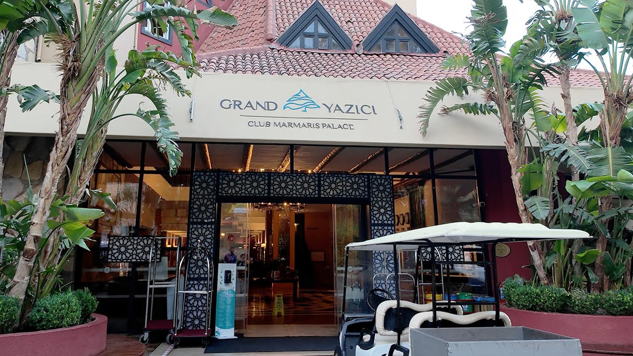 Grand Yazici Club Marmaris Palace, Icmeler Turkey - Full 4K Hotel Tour