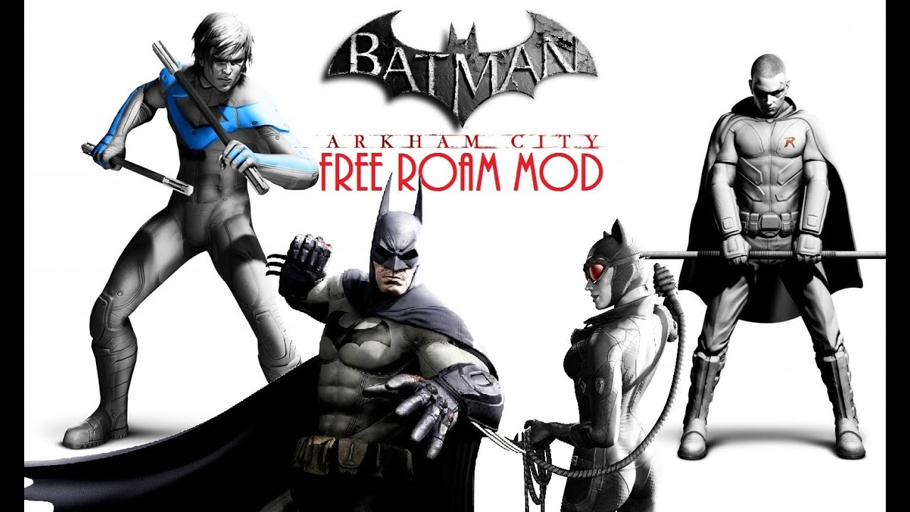 Free roam as DLC characters mod [Batman: Arkham Origins] [Mods]