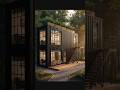 Simple Living Perfection: A Minimalist Black Container Cabin #shorts #containerhouse #tinyhouselife