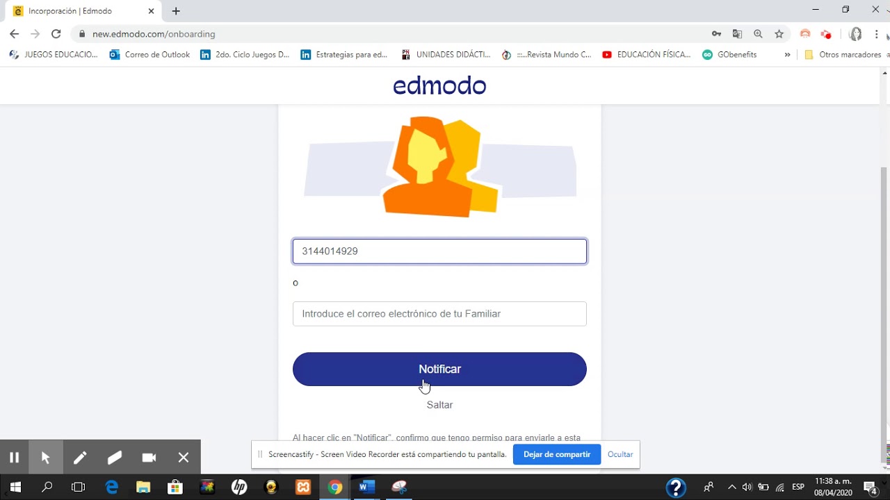 Como Crear Una Cuenta En Edmodo Para Estudiante www.youtube.com