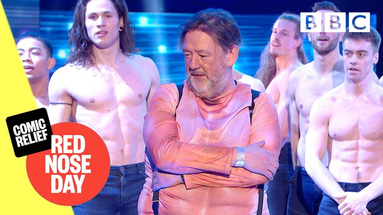 Hot and hilarious! Johnny Vegas ‘strip’ dance with Magic Mike 🔥😂 - Comic Relief 2019