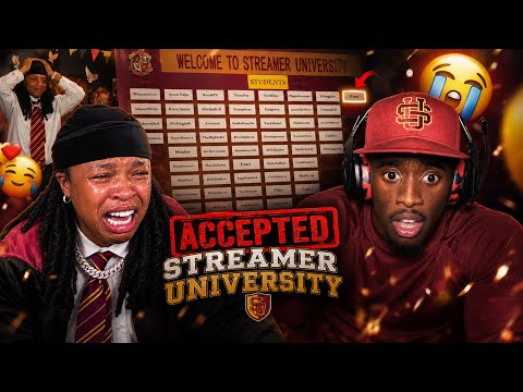 EZEE CRIES AFTER GETTING ACCEPTED TO STREAMER UNIVERSITY #LIVE