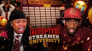 EZEE CRIES AFTER GETTING  ACCEPTED TO STREAMER UNIVERSITY #LIVE