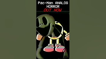 Pac-Man Analog Horror is OUT NOW!  #analoghorror #pacman #vhs
