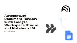 Automating Vendor Compliance with Workspace Studio & NotebookLM