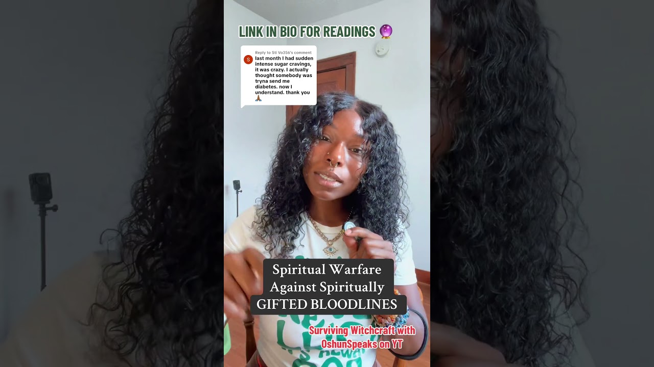 Spiritual warfare against bloodlines. 