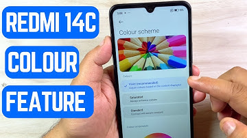 🌈 Redmi 14C Display Color Settings – How to Adjust & Customize Easily!