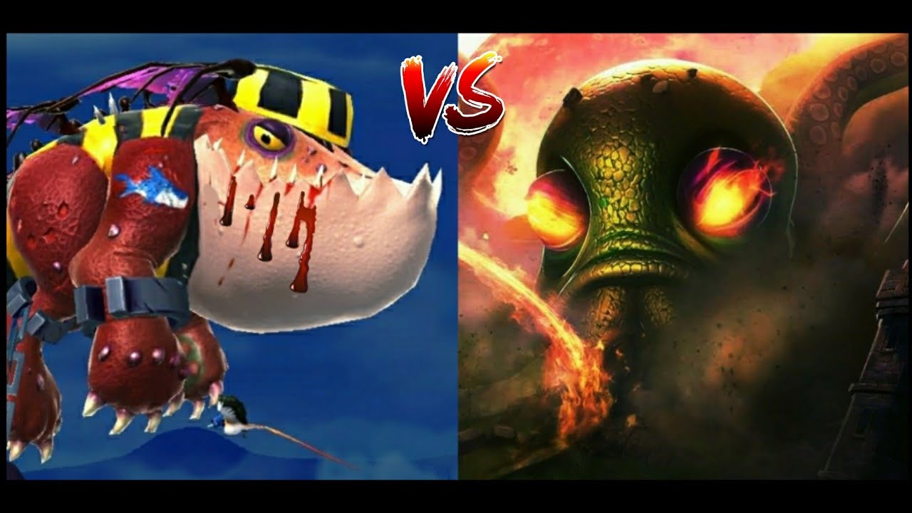 Jawfrey vs Octoni Hungry Dragon YouTube