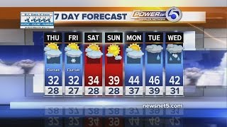 Elisa Thursday 4:45 a.m. forecast
