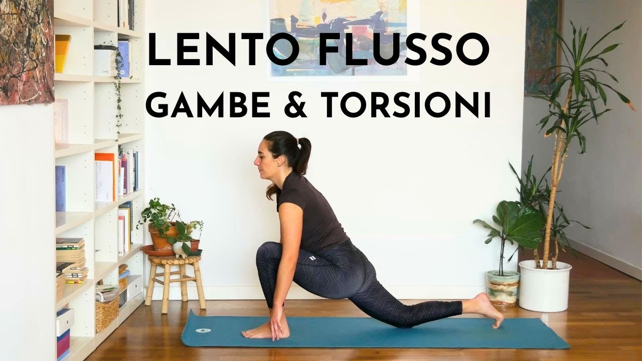 YOGA Slow Flow // Classe FLUIDA & COMPLETA con Torsioni e Flessibilità Gambe