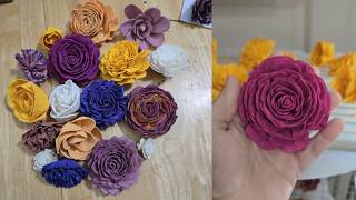 Dying Sola Wood Flowers For Our Wedding