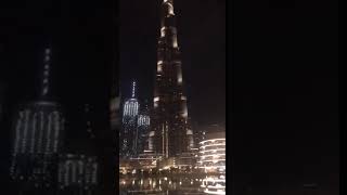 Burj khalifa أحسن منظر في برج خليفة في المساء