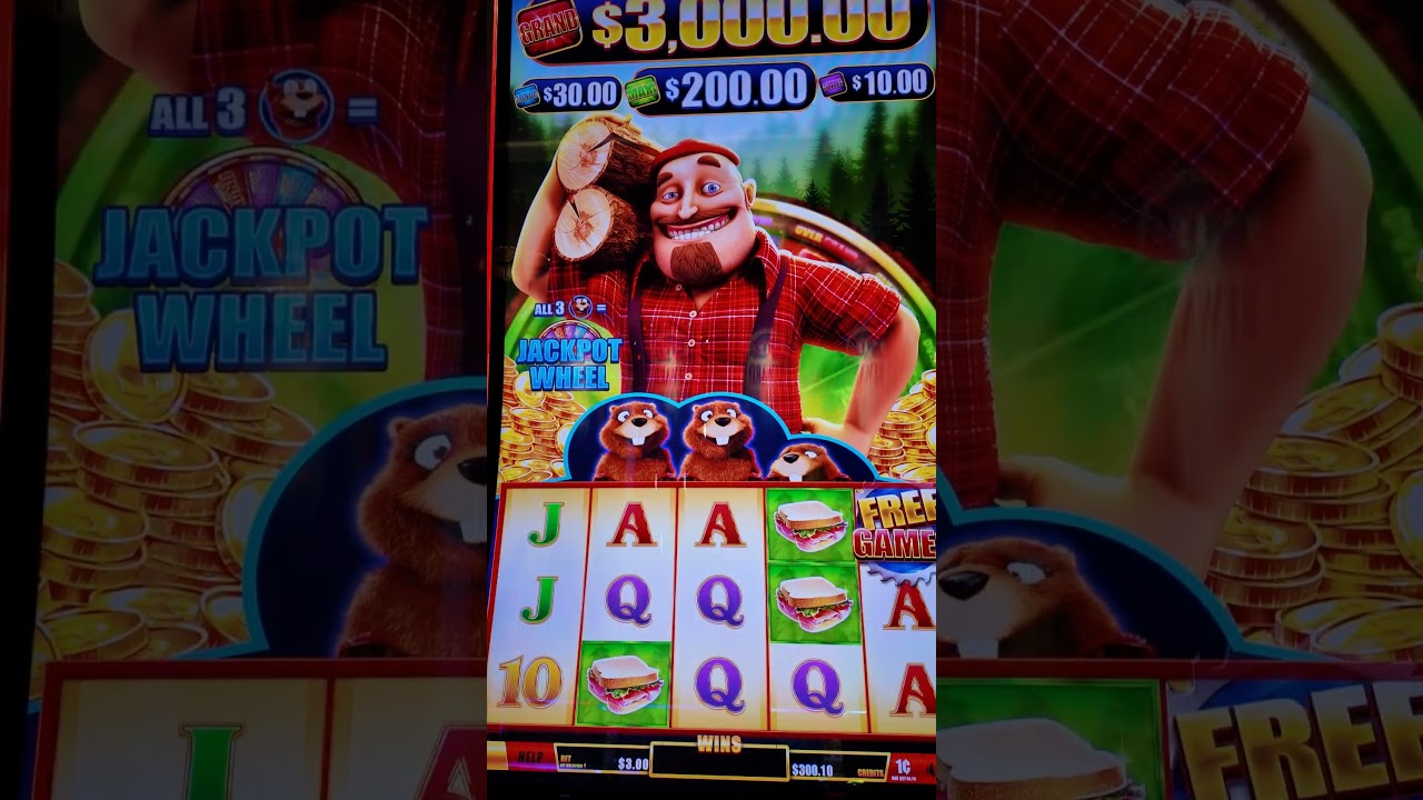 Watch This Timber Jack Free Games Feature Hit MASSIVE #slots #gambling #jackpot
