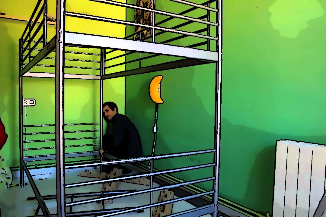 IKEA bunk bed assembly timelapse YouTube