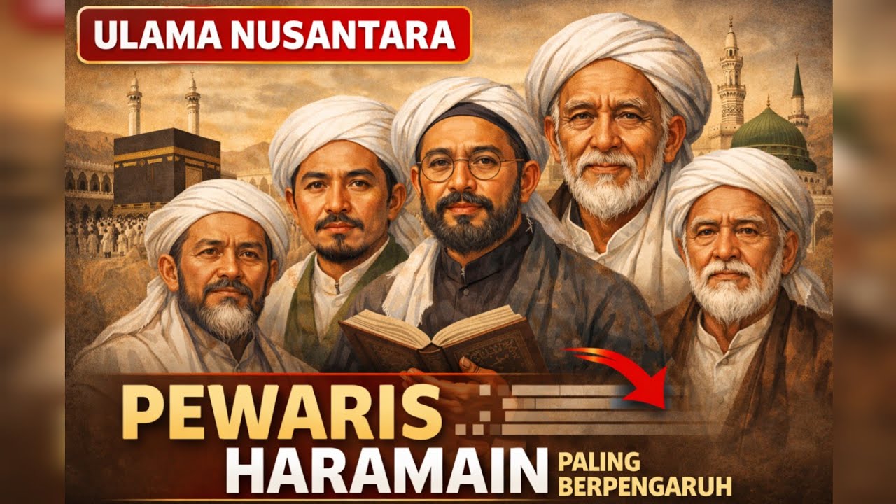 Jejak 5 Ulama Nusantara di Haramain – Sanad Ilmu Tersambung ke Rasulullah ﷺ