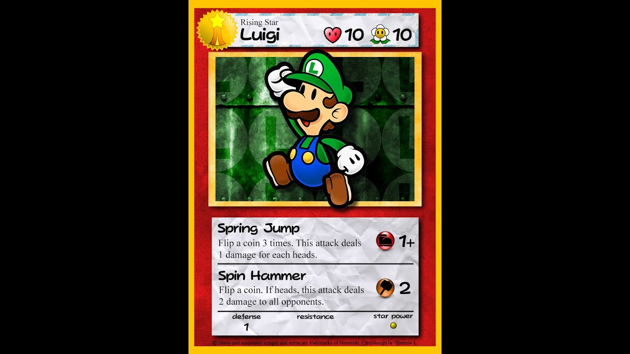 Paper Mario The Trading Card Game - YouTube