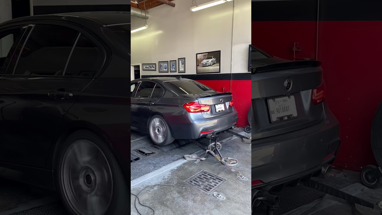 BMW 340i stage 2 dyno