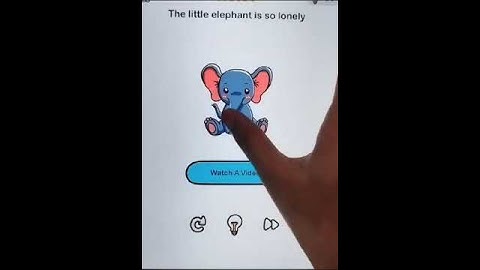 brain out level 67 | the little elephant is so lonely | walkthrough solutions