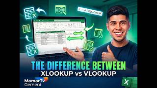 The Difference between XLOOKUP vs VLOOKUP (Easy Tutorial 2026)