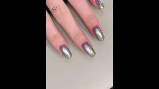 Amber Gold Glitter Tip Nail Tutorial | Luxury Design