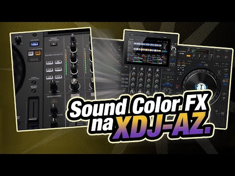 Conheça mais sobre os Sound Color FX no XDJ-AZ da AlphaTheta