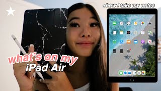 What’s on my ipad air 2019 + how i take notes
