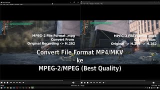 Cara Convert Format H.264, H.265 MP4/MKV ke DVD MPEG-2/MPEG Offline Gratis Tanpa Mengurangi Kualitas screenshot 4