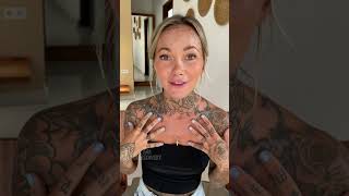 Woman with ‘Kevin’ forehead tattoo admits it was fake — with a PSA about ‘regret’ #shorts