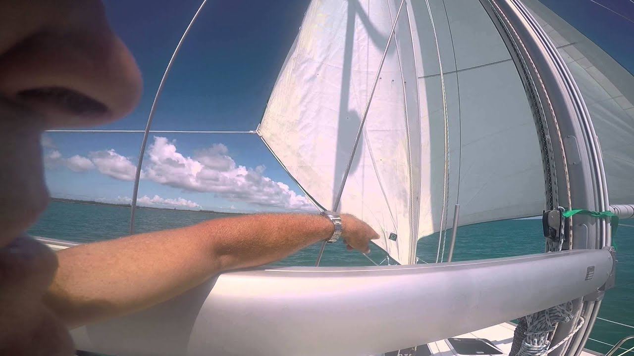 Sv Echo Echo Sailing the Wolrd, Neil and Jeanette's Adventures- Different sail combinations