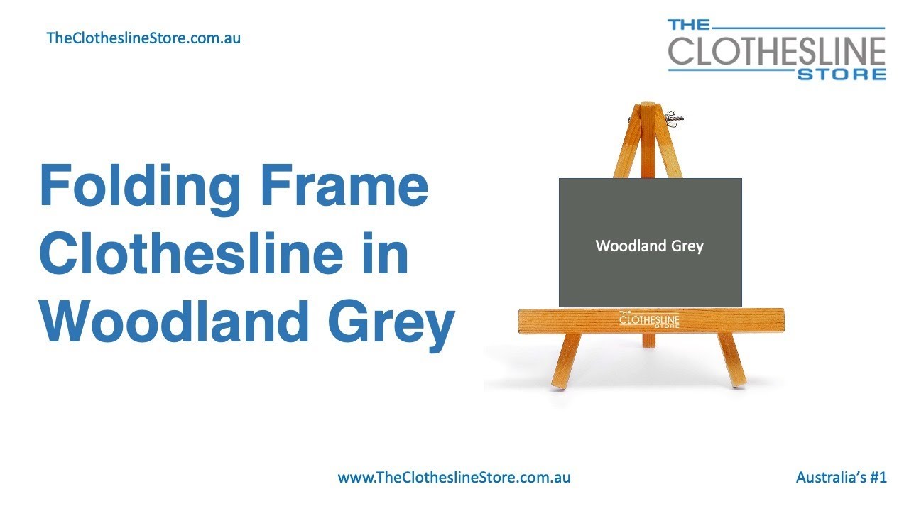 The Woodland Grey Coloured Air Dry Clothesline From The Clothesline Store Plus More Clothes Hoists