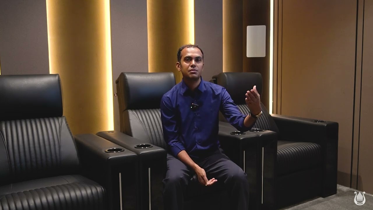 Small Home Theater Room Transformation in Apartment! Epic Dolby 5.1.4 Atmos Experience!