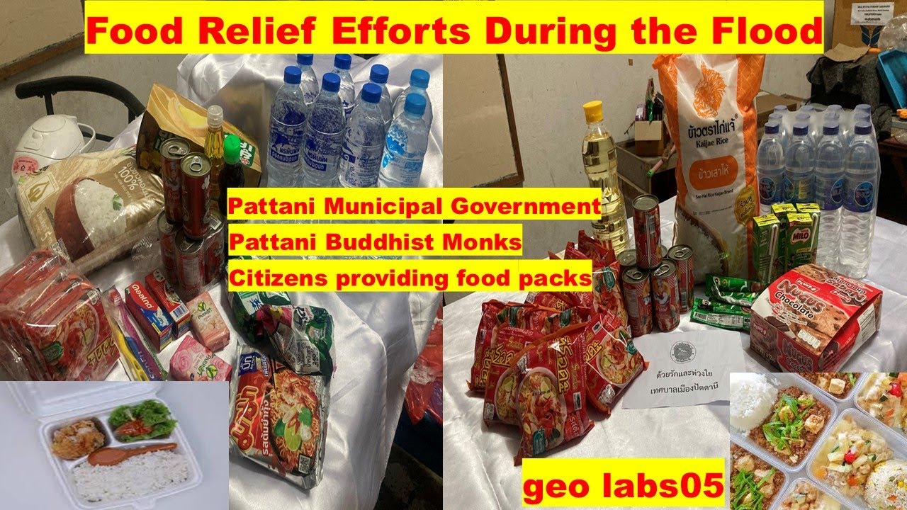 Food Relief Efforts During the Flood/ Ayuda Thailand